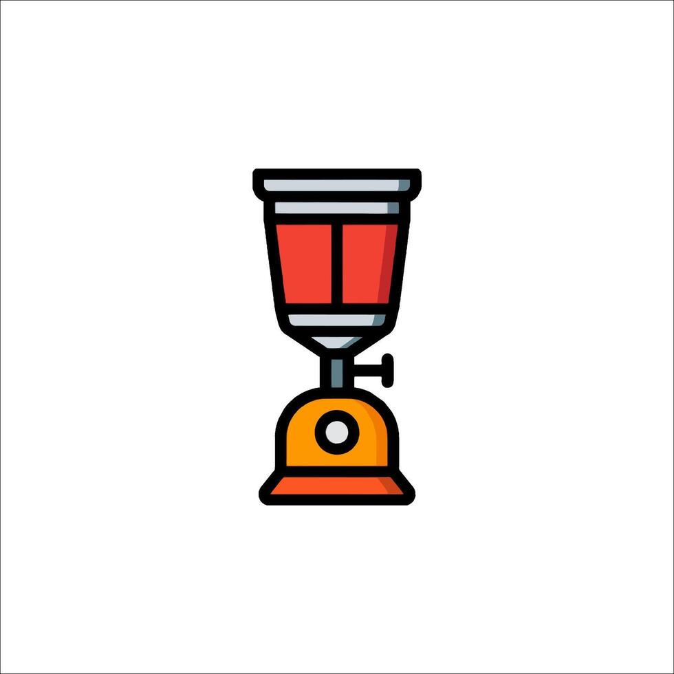 A coffee grinder icon on a white background vector