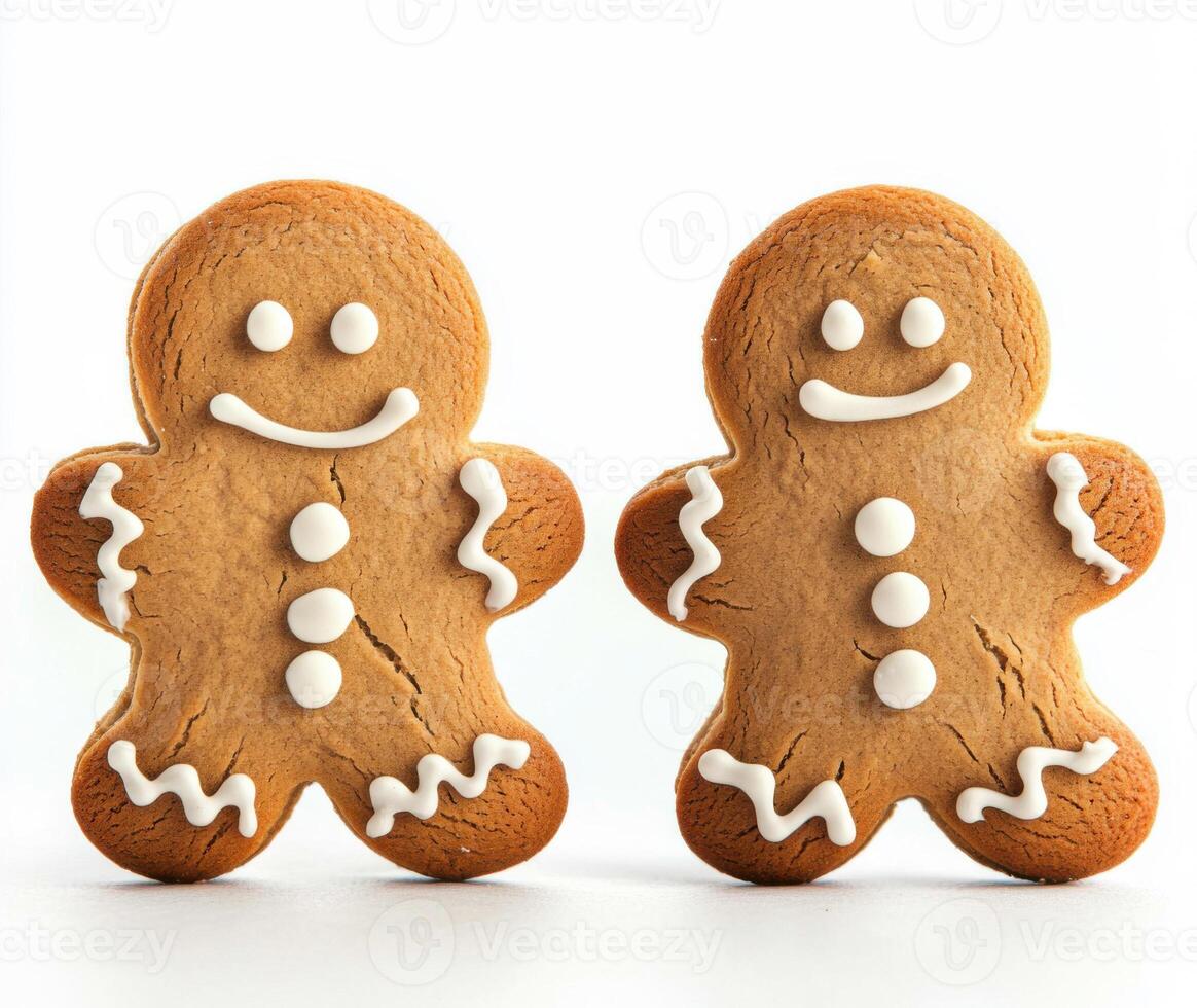 Gingerbread cookies on display highlighting festive decorations and cheerful expressions during holiday season photo