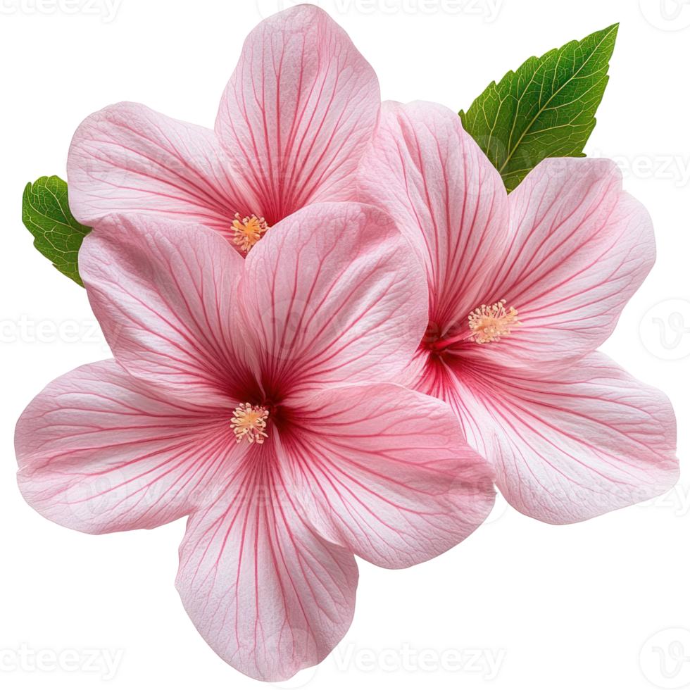 Pink Hibiscus Flowers Bloom Botany Nature Petals Floral Blossom Plant Garden Spring Summer Beauty png