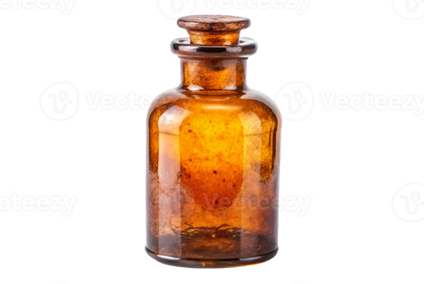 Antique medicinal potion bottle revealing historical healing secrets png