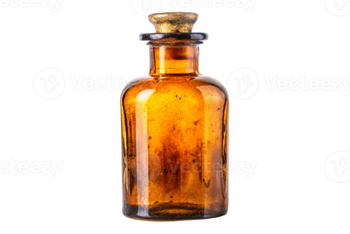 Antique medicinal potion bottle tells stories of ancient remedies png