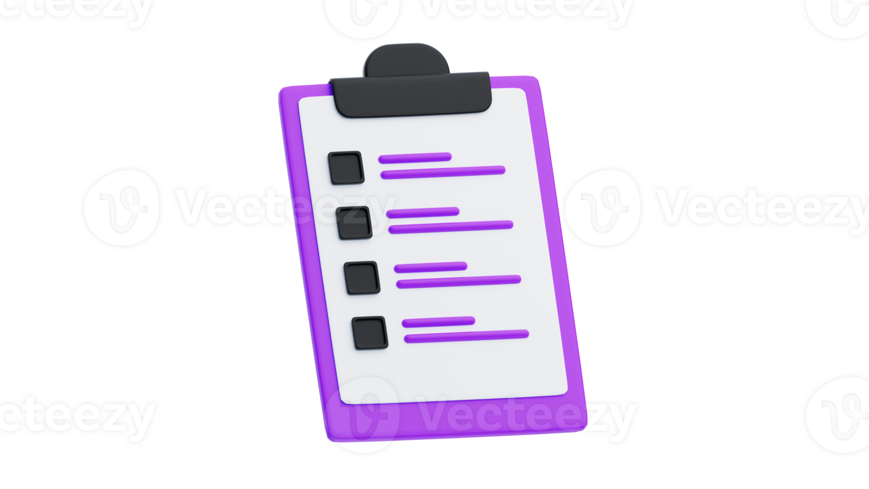 Paper Board 3D Icon png