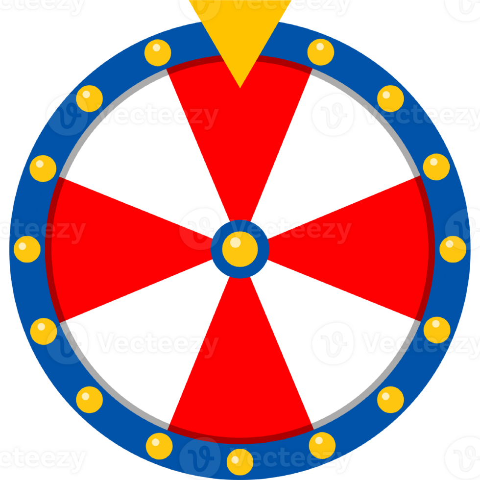 Gambling wheel for enter a number. Spinning wheel png