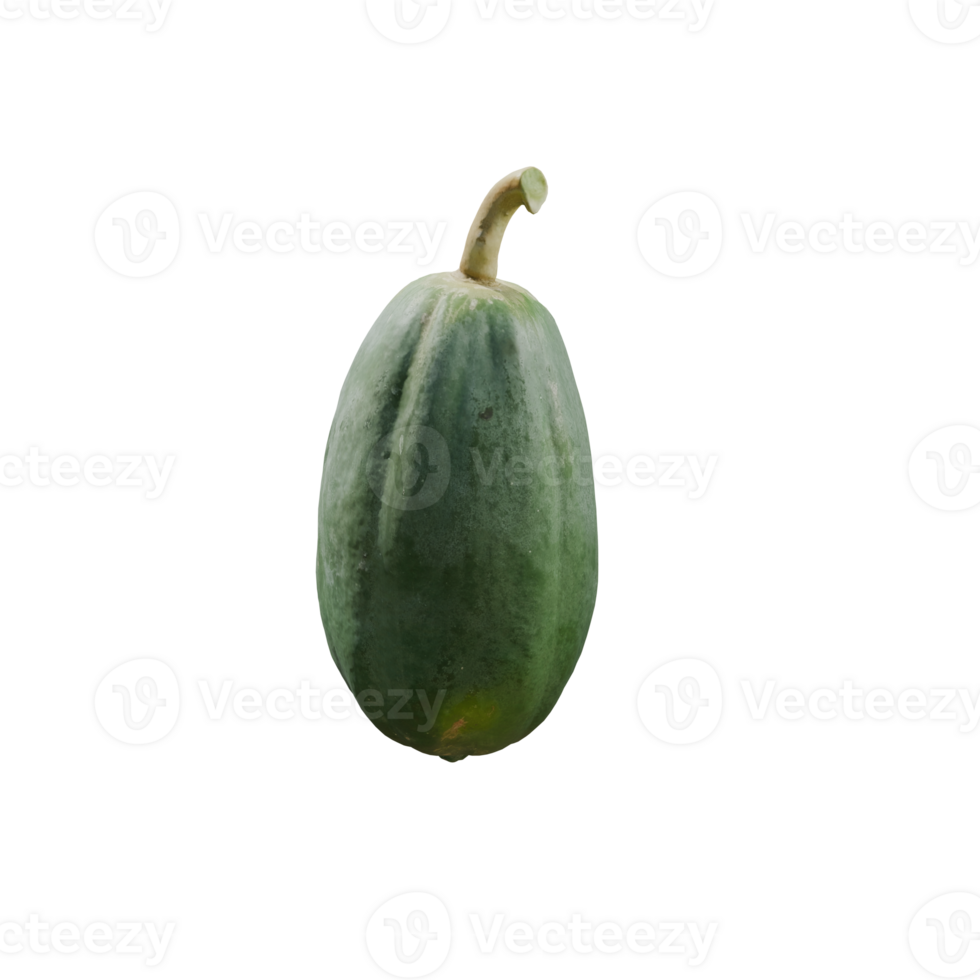 3D rendering, papaya on transprant background png