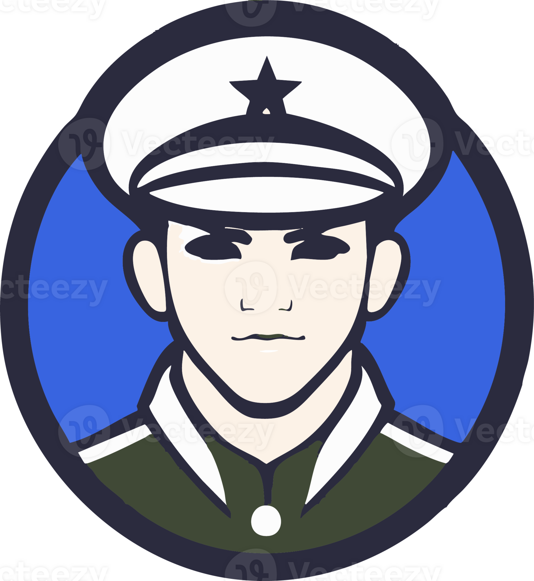 Vintage Military Officer Icon 54680139 PNG delicia-akers
