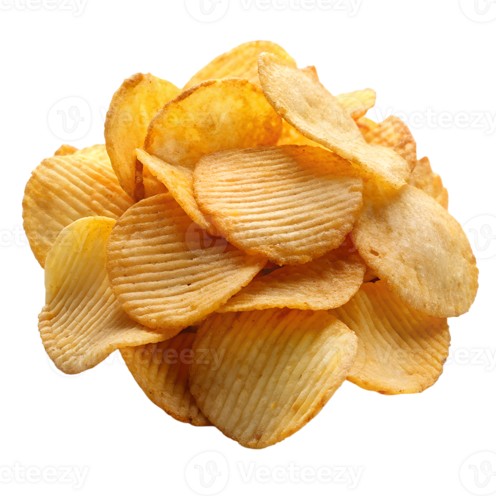 Sliced Potato Chips png
