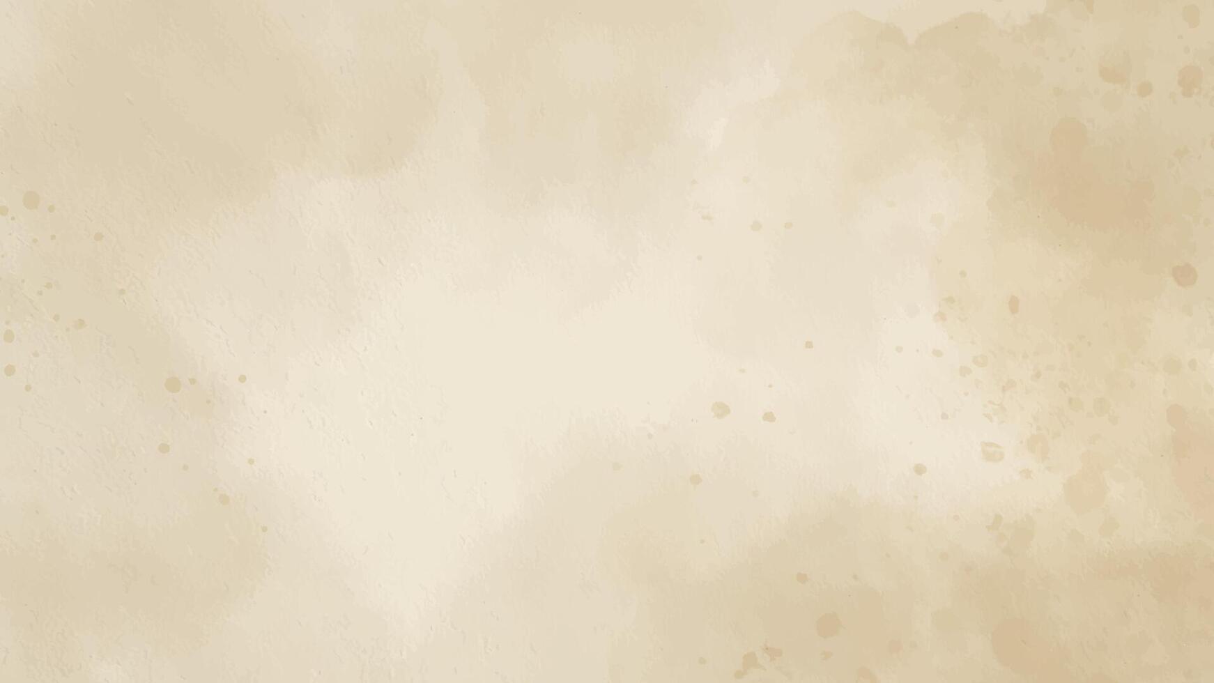 Abstract horizontal watercolor background. Hand drawn texture watercolor in brown vector