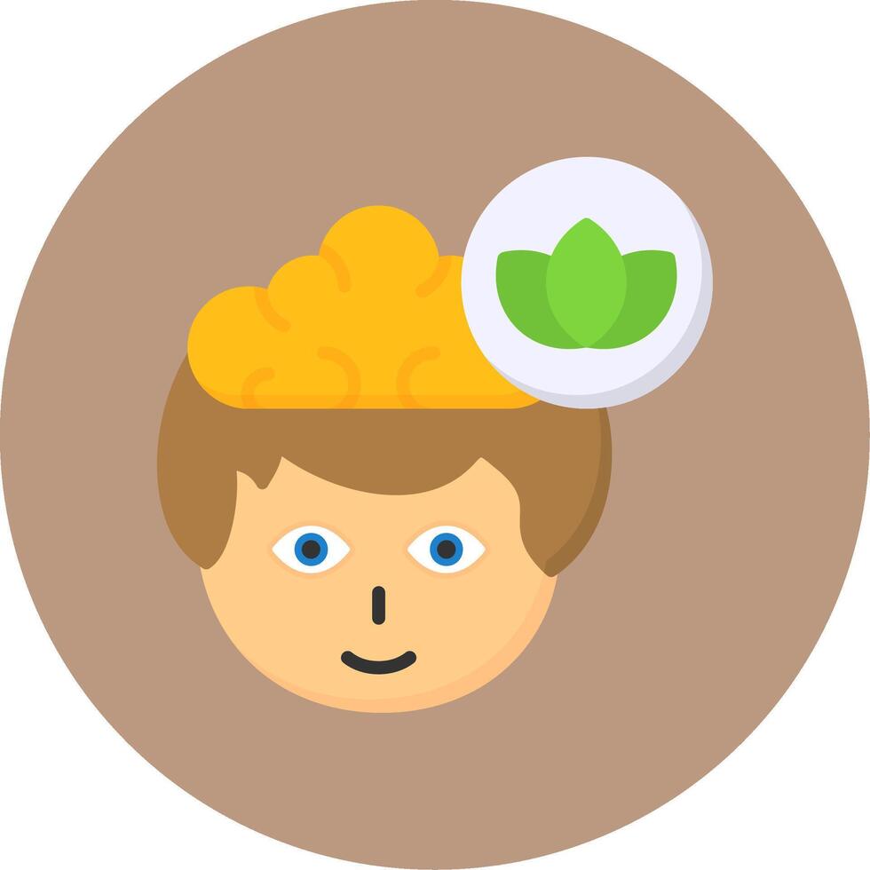 Lotus Flat Circle Style Icon vector