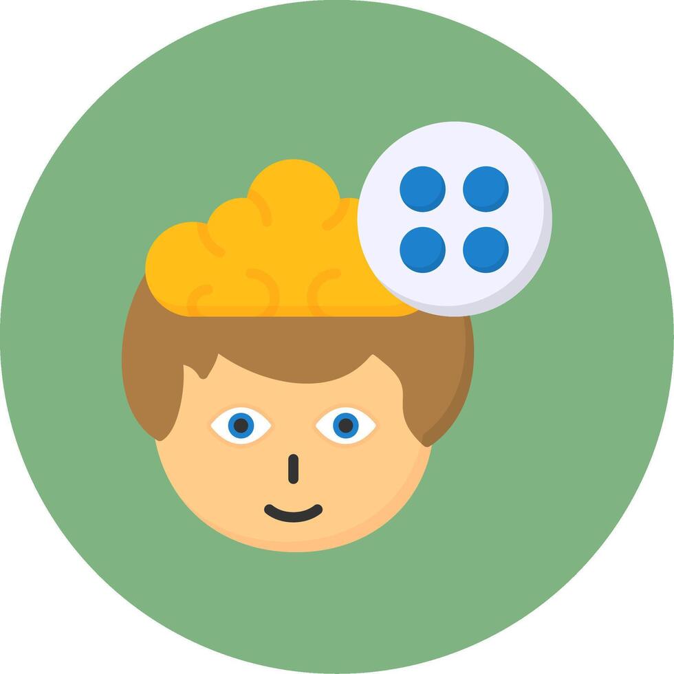 More Flat Circle Style Icon vector