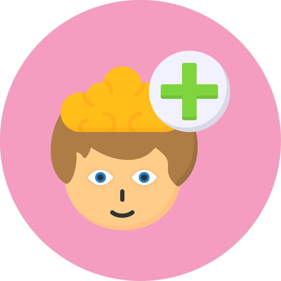 Add Flat Circle Style Icon vector
