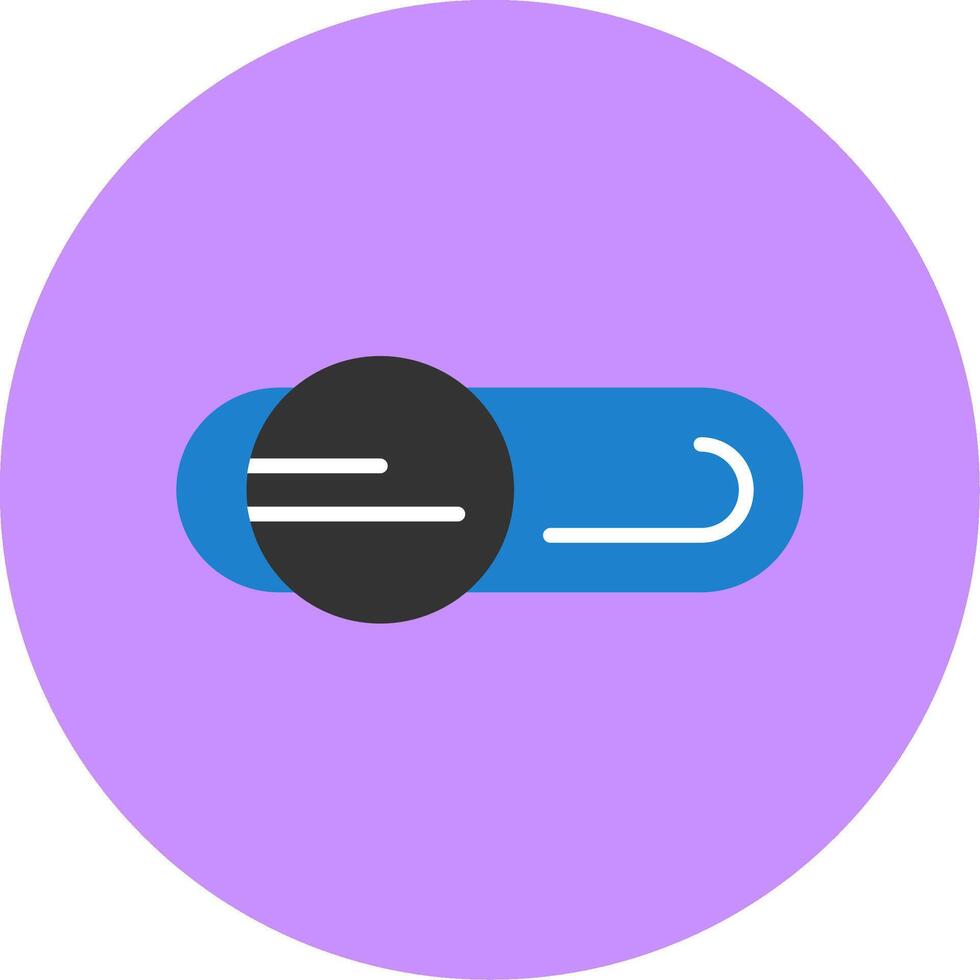 Settings Flat Circle Style Icon vector