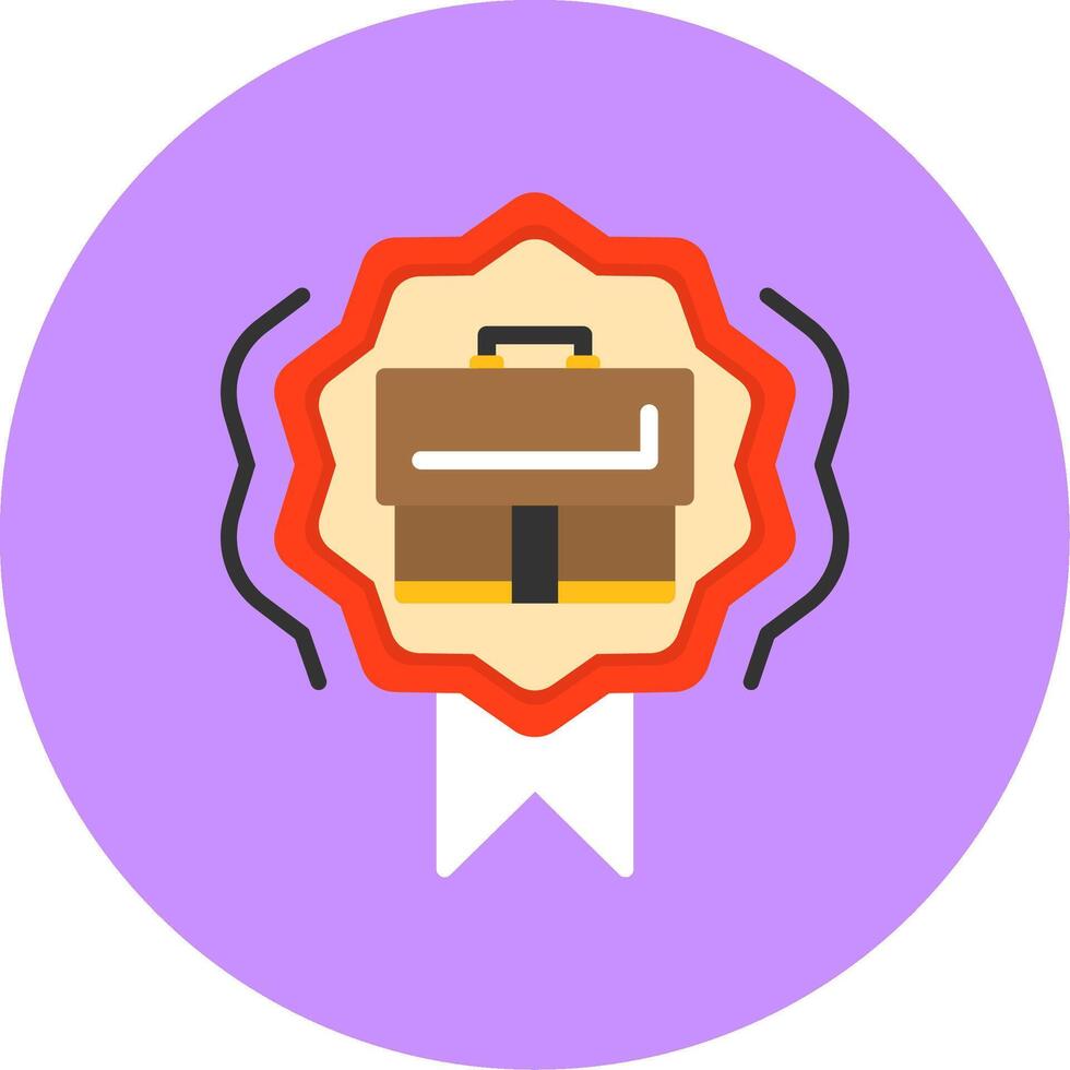 Quality Flat Circle Style Icon vector