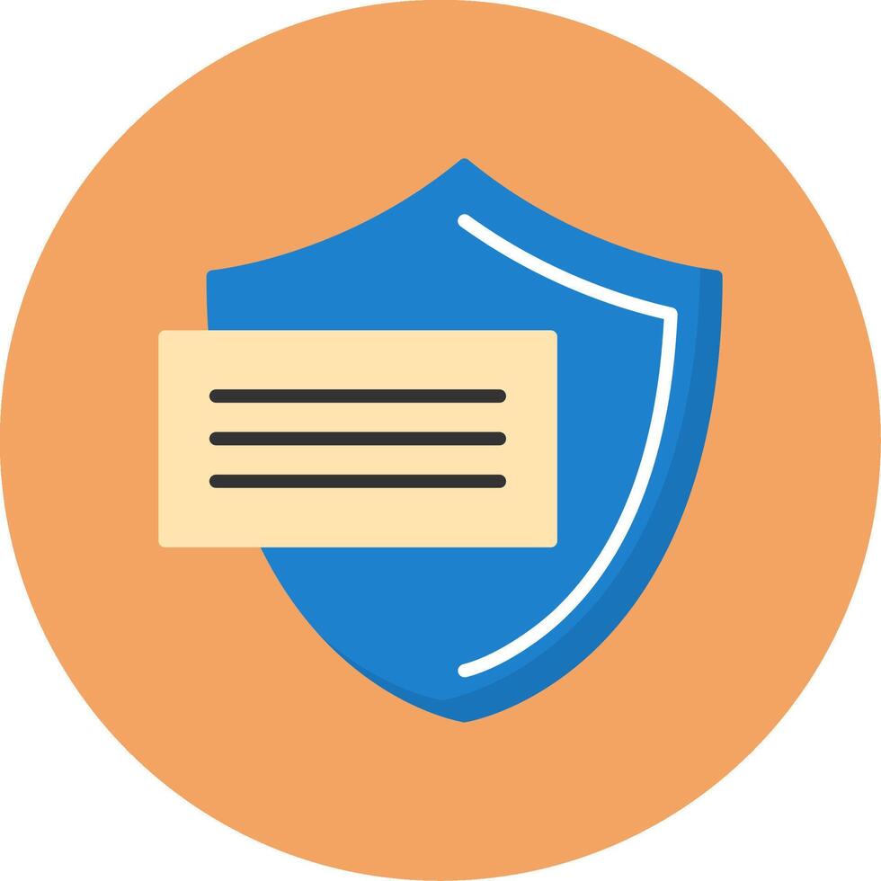 Tax evasion Flat Circle Style Icon vector