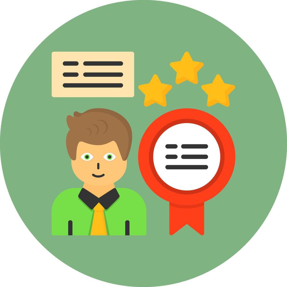 Promotion Flat Circle Style Icon vector