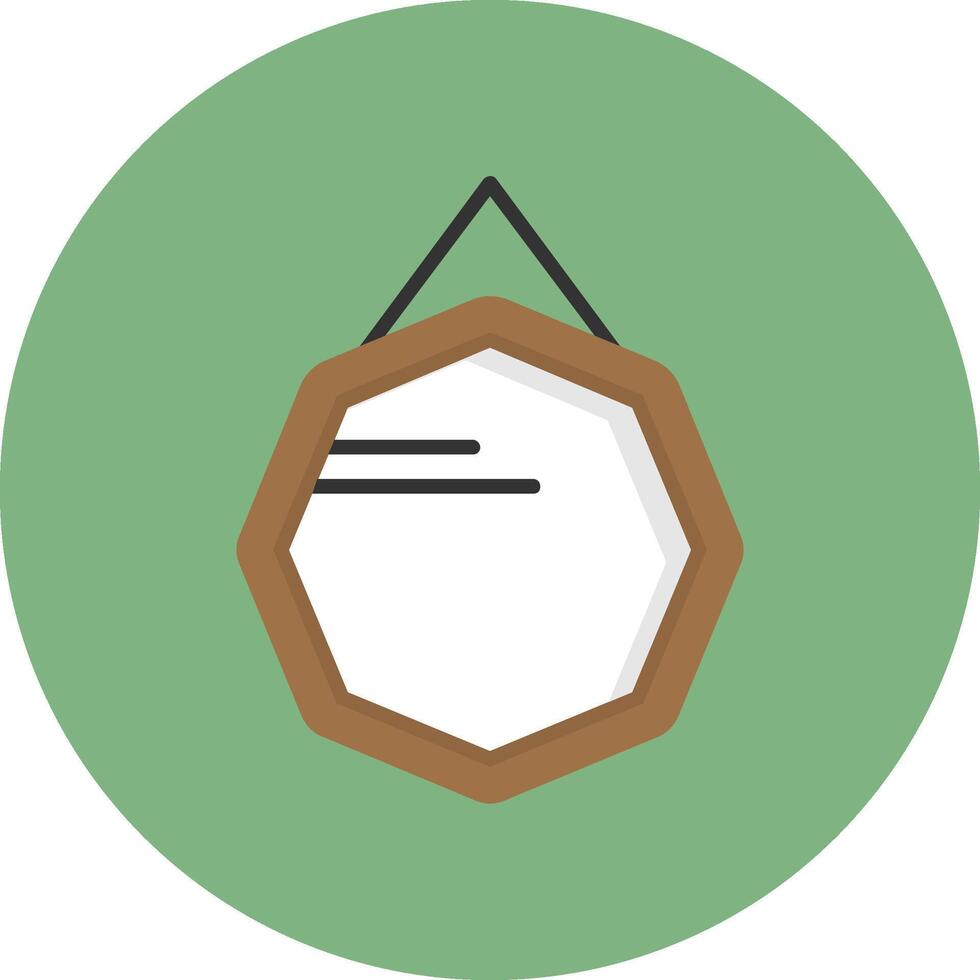 Picture frame Flat Circle Style Icon vector