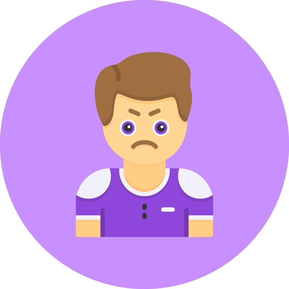 Envy Flat Circle Style Icon vector