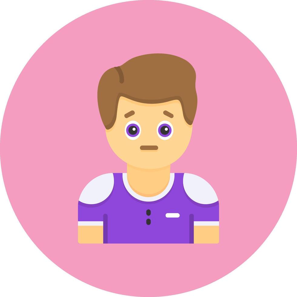 Hope Flat Circle Style Icon vector