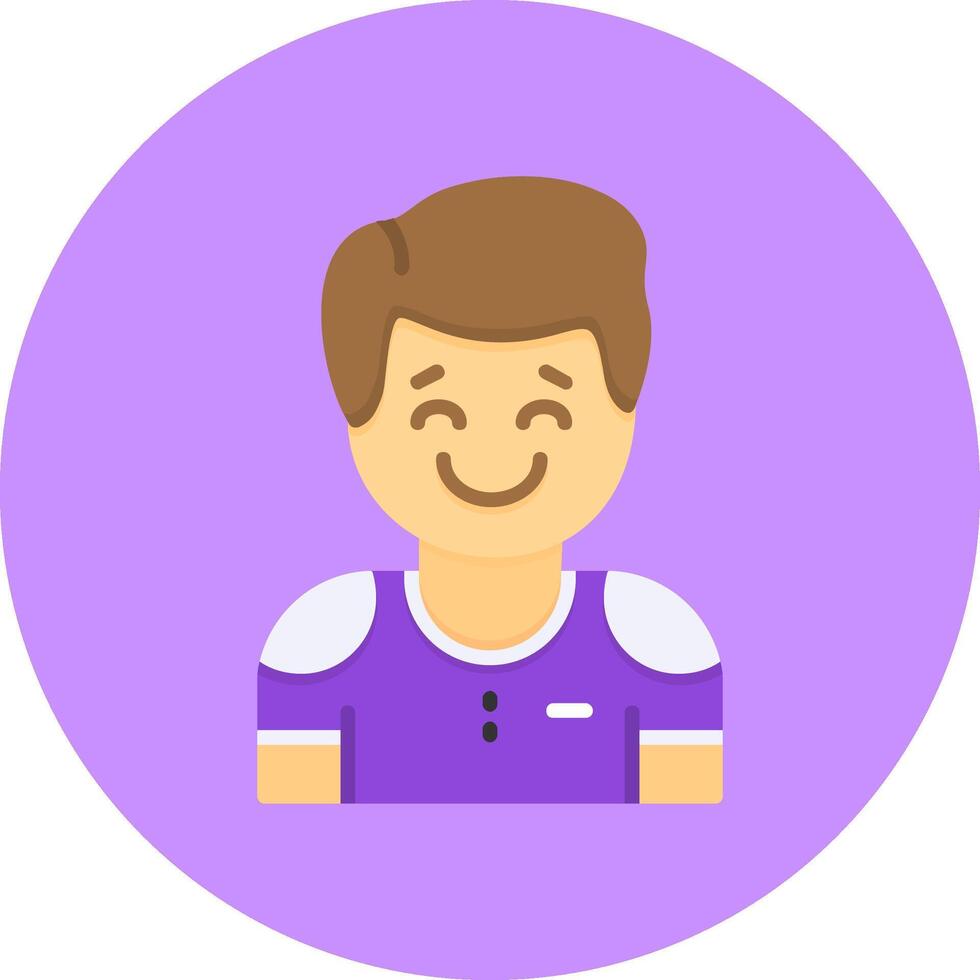 Affection Flat Circle Style Icon vector