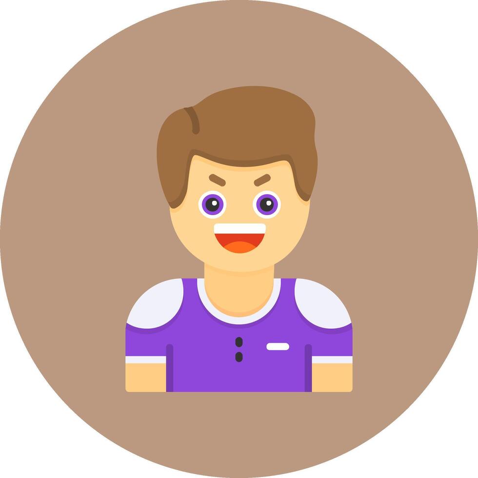 Pride Flat Circle Style Icon vector