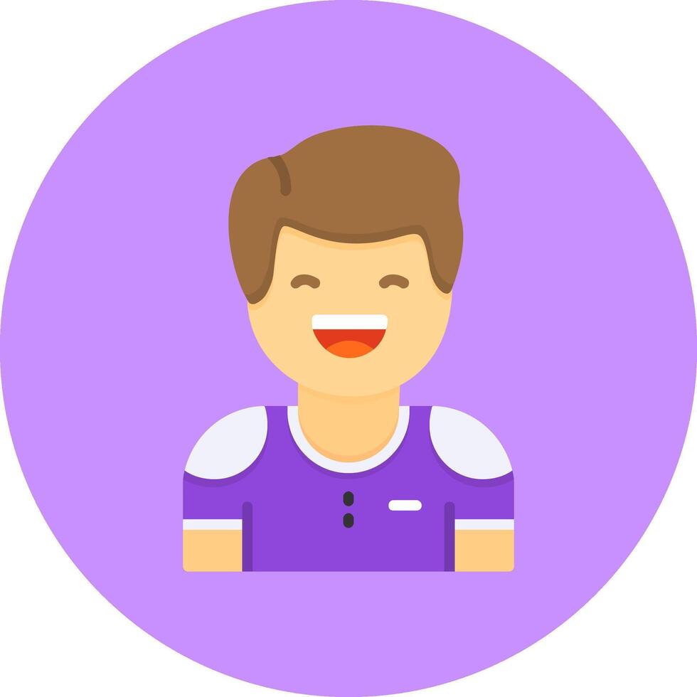 Relief Flat Circle Style Icon vector