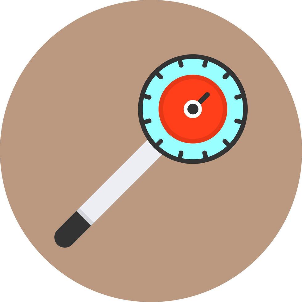 Thermometer Flat Icon Design vector