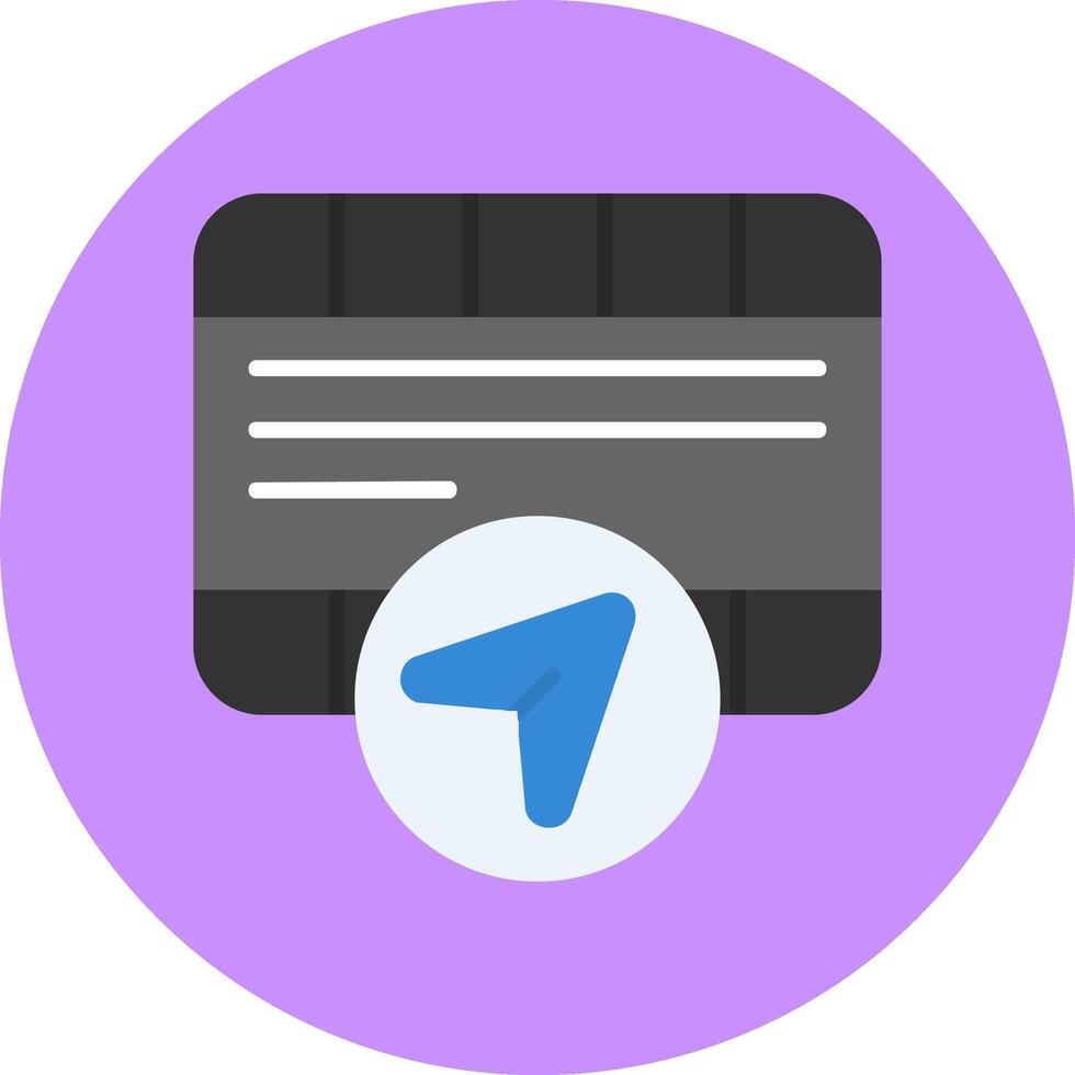 sharing Flat Style Icon vector