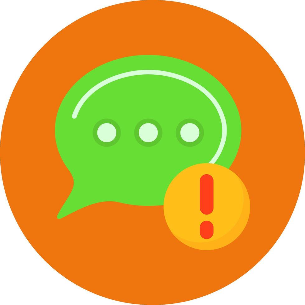 Chat message Icon for Creative Projects vector