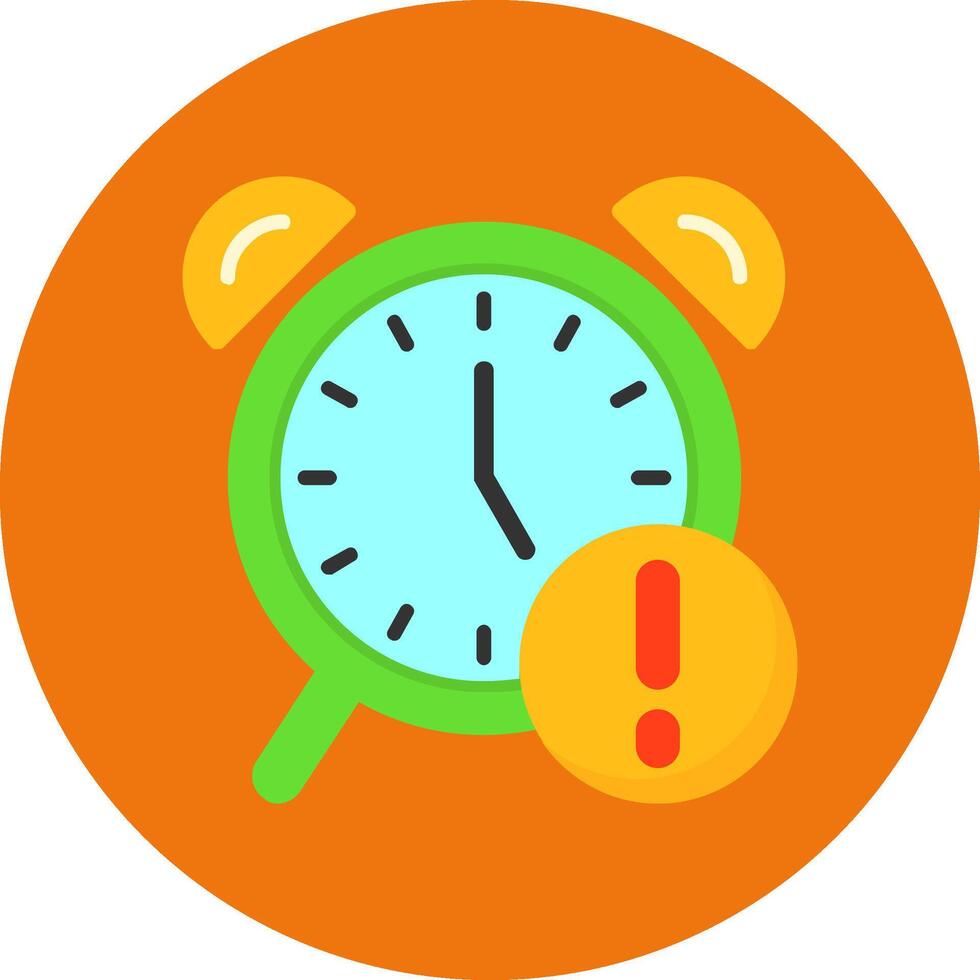Alarm clock Icon for Creative Projects vector