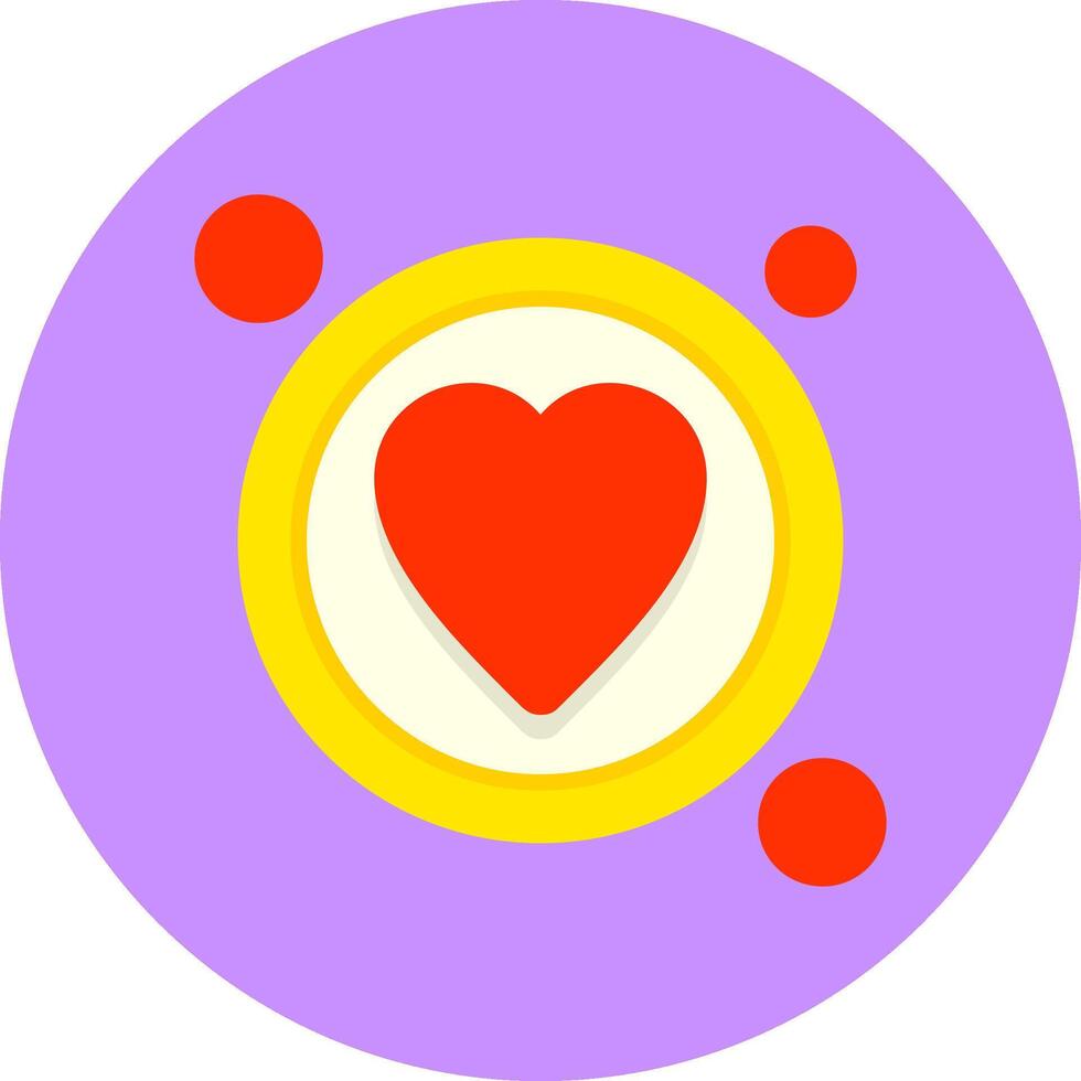 Favourite Button Icon for Creative Projects vector