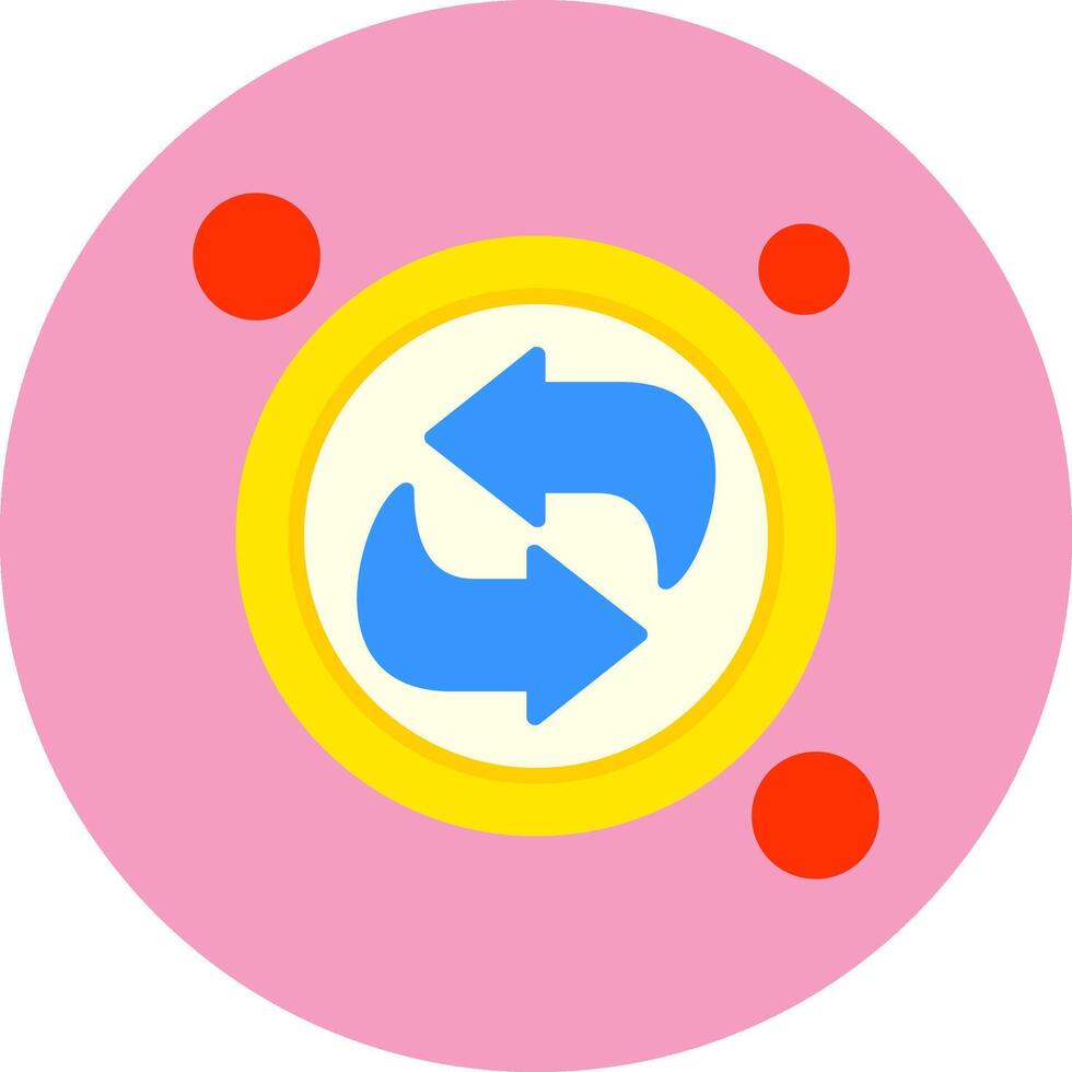 Refresh Button Icon for Creative Projects vector