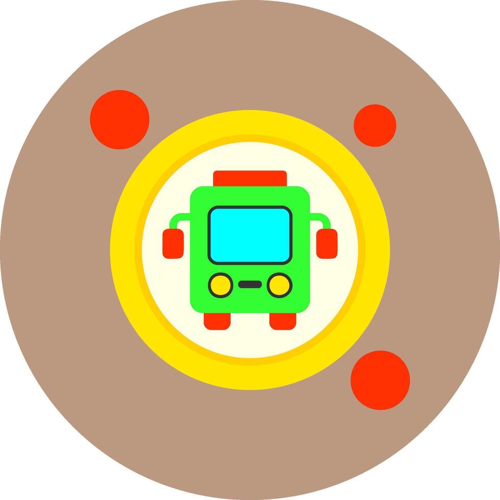 Bus Icon for Creative Projects vector
