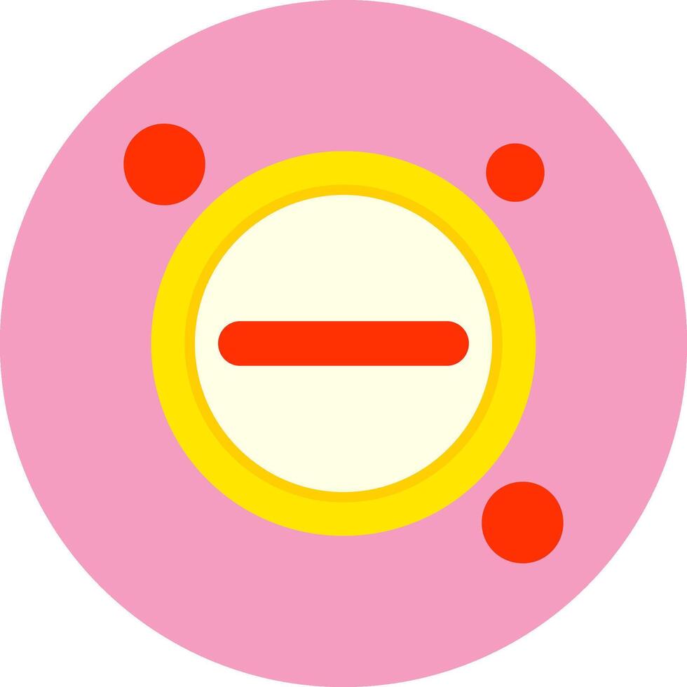 Minimize Button Icon for Creative Projects vector