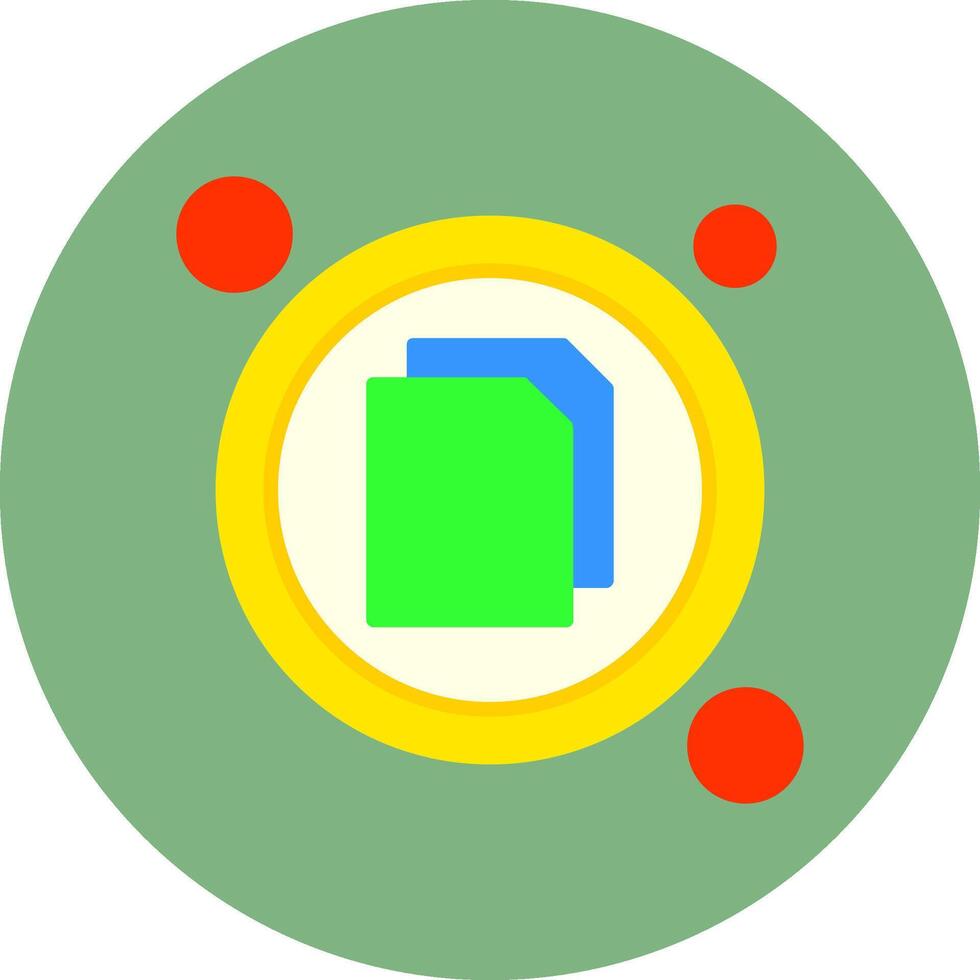 Copy Button Icon for Creative Projects vector