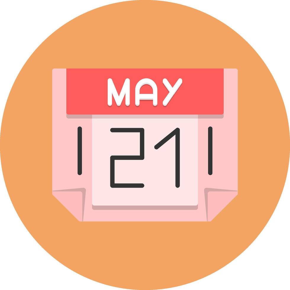 21 May Icon for Creative Projects vector