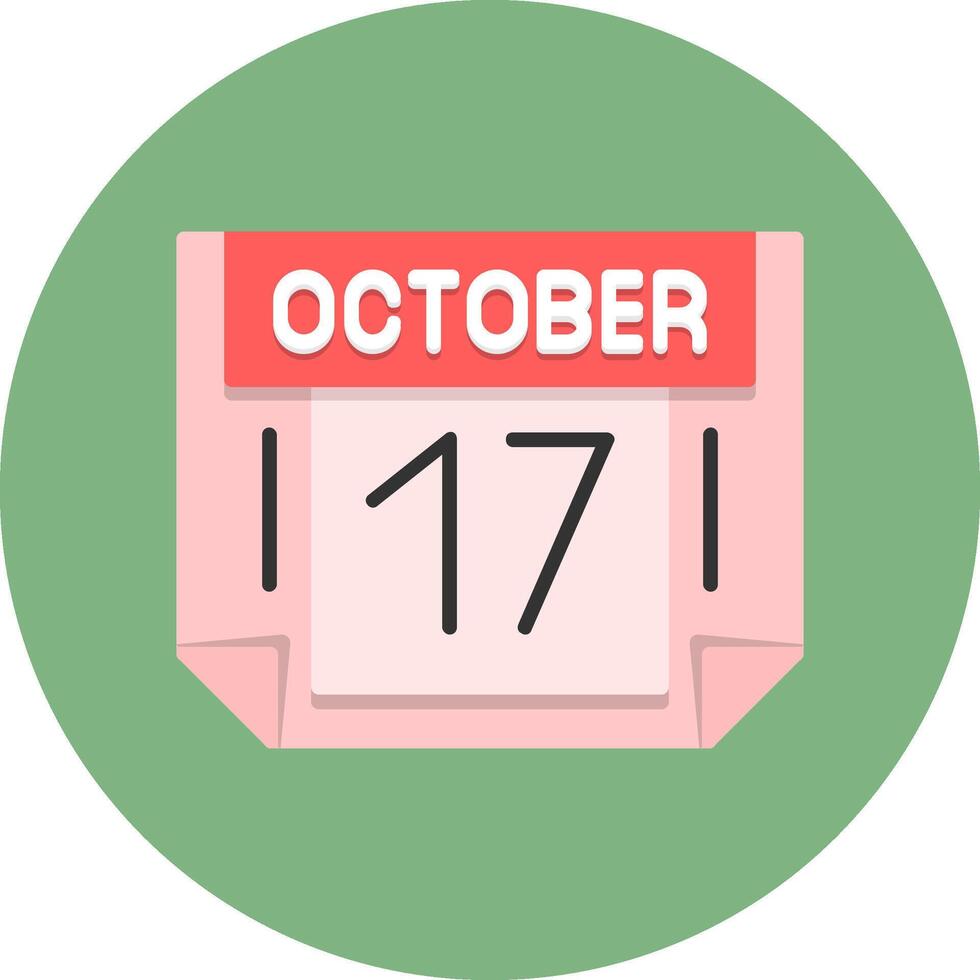 17 October Icon for Creative Projects vector