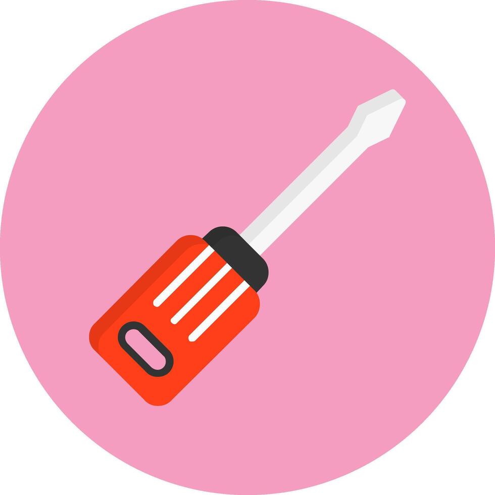 Screwdriver Icon for Creative Projects vector