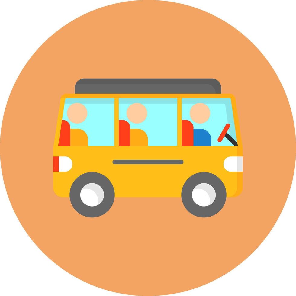 Bus for commute Icon for Creative Projects vector