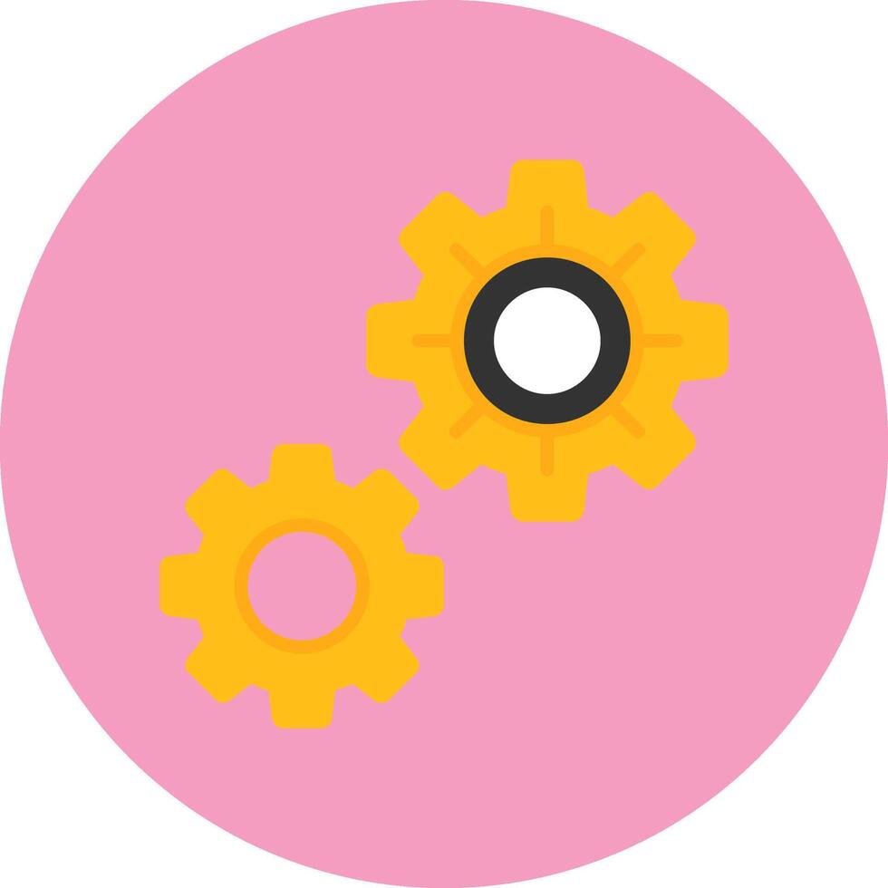 Cogs and Gears Icon for Creative Projects vector