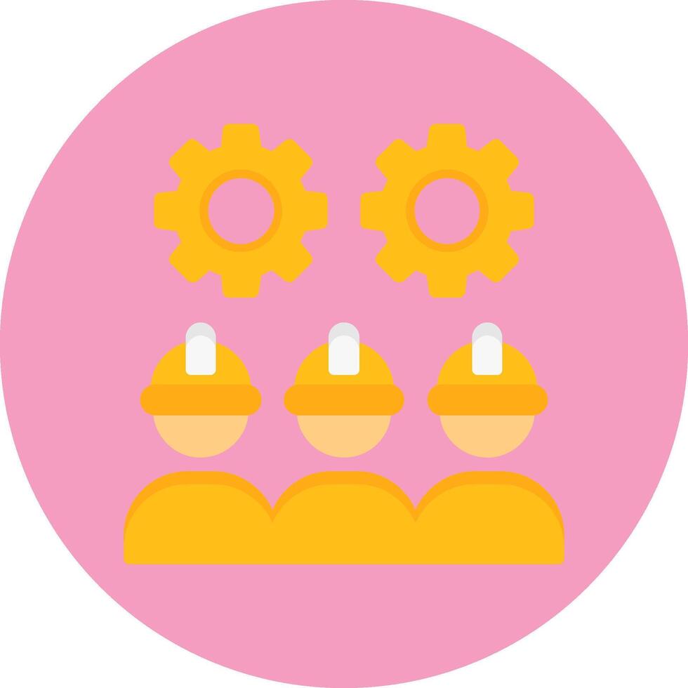 Teamwork Icon for Creative Projects vector