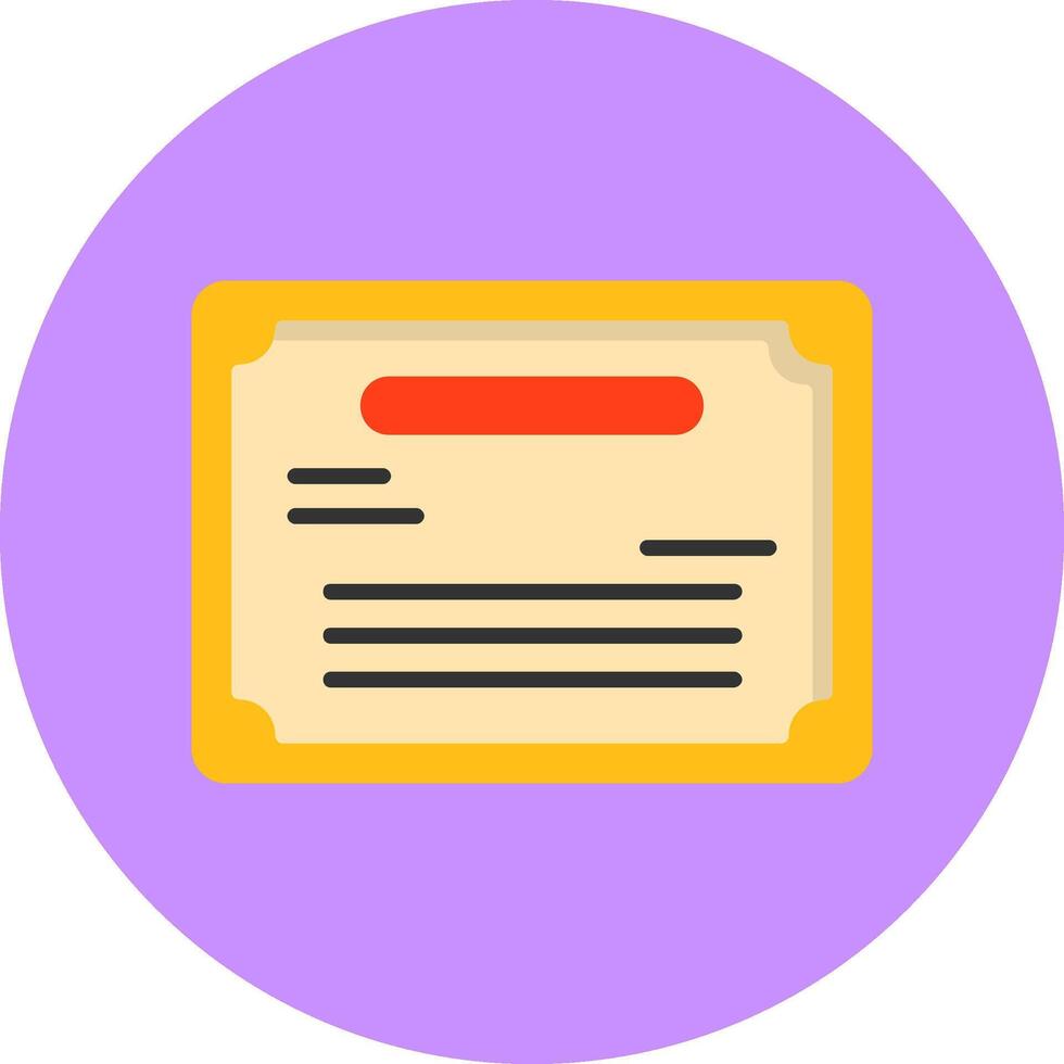 Skill Certification Icon for Creative Projects vector