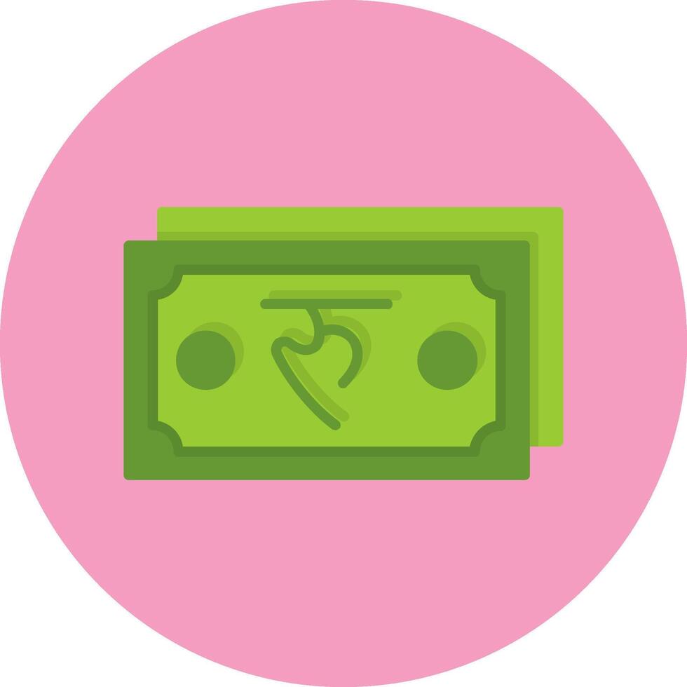 Nepalese Rupee Note Icon Sample Pro and Pro SVG vector