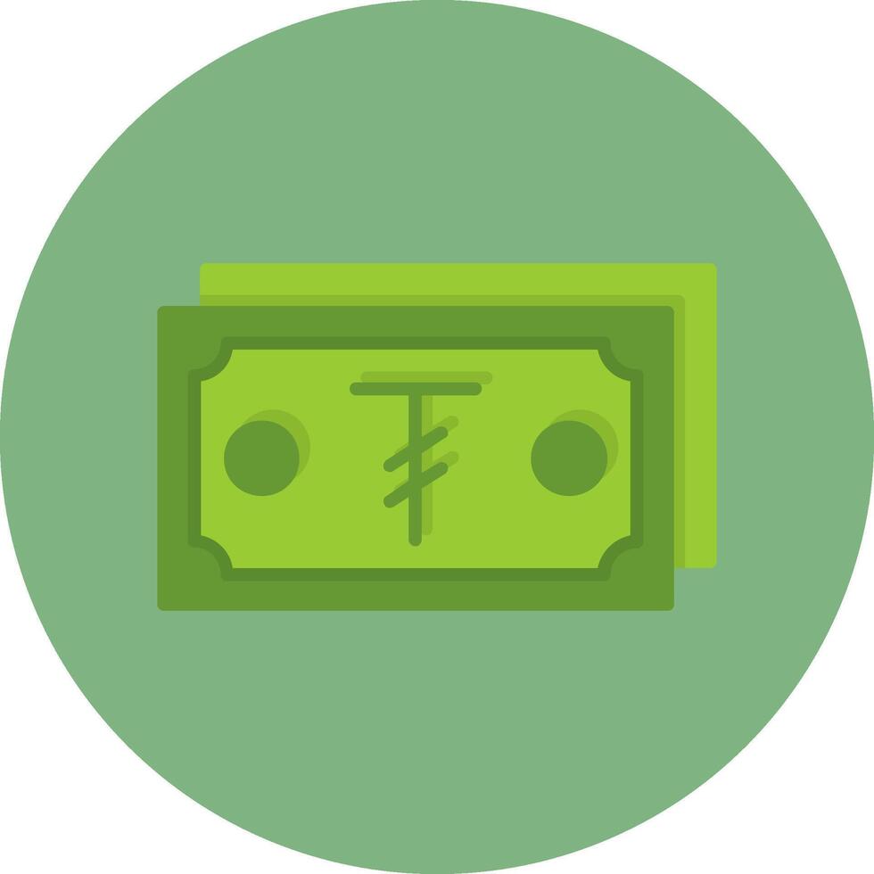 Mongolian Tugrik Note Icon Sample Pro and Pro SVG vector