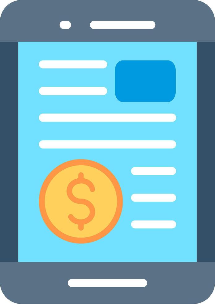 Monetization App Flat Illustration Design vector