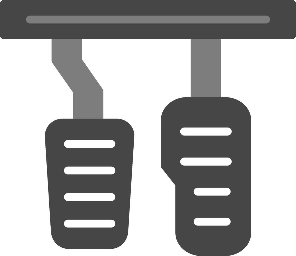 Brake Pedal Flat Illustration Design vector