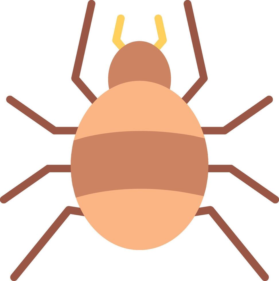 Tarantula Flat Illustration Design vector