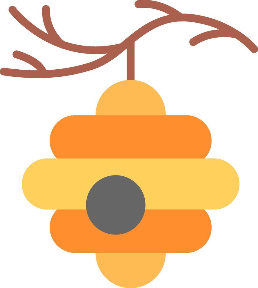 Hive Flat Illustration Design vector