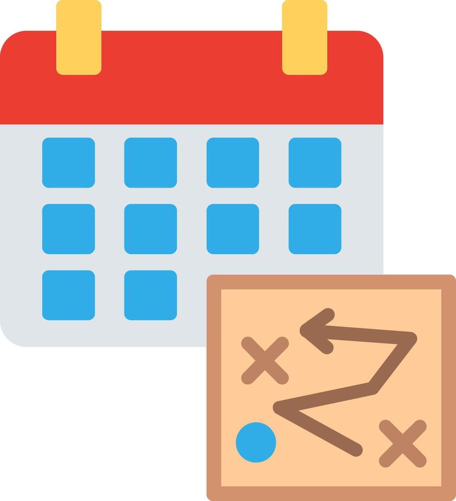 Event Planning Flat Icon Design vector