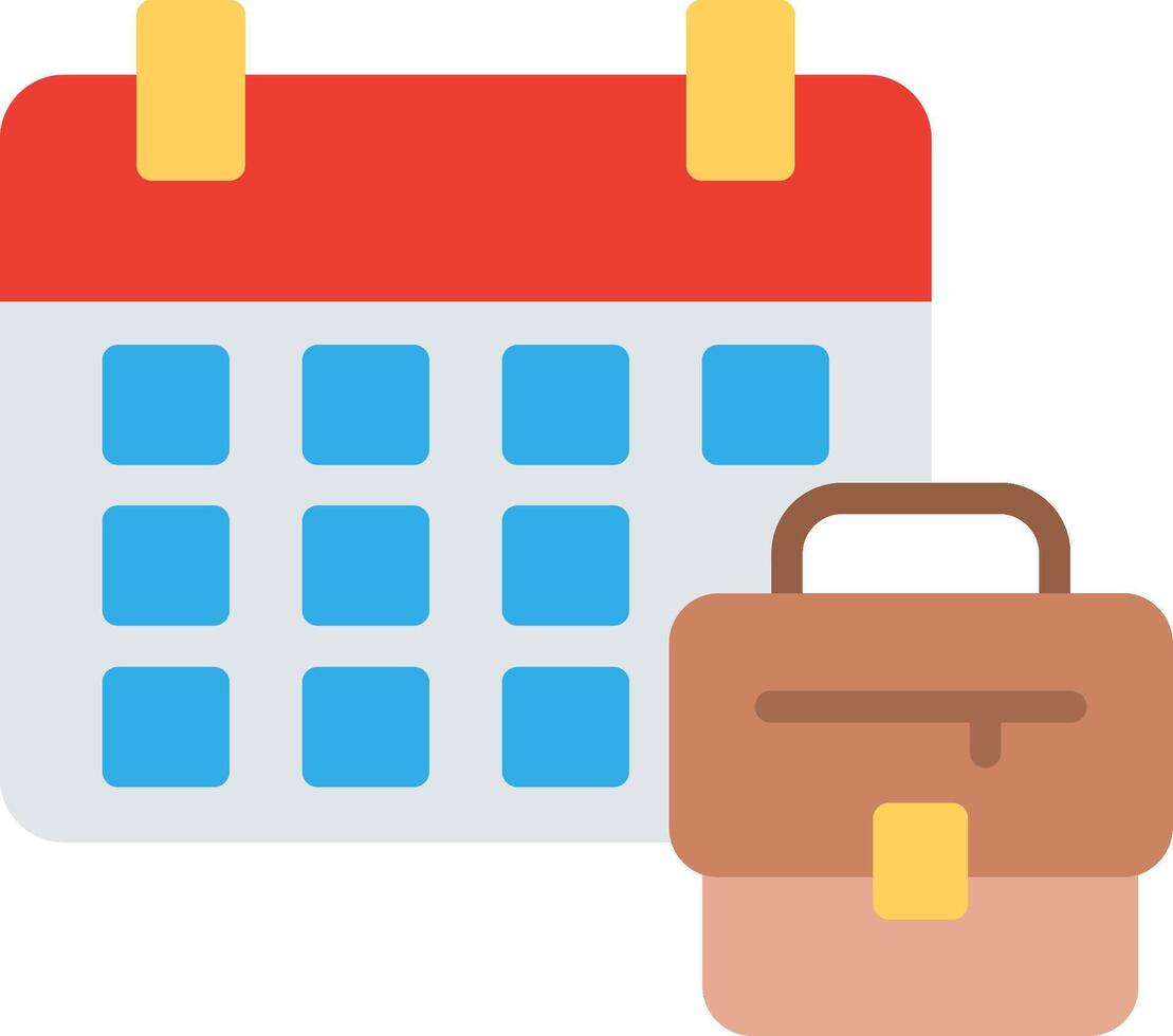 Business Event Flat Icon Design vector