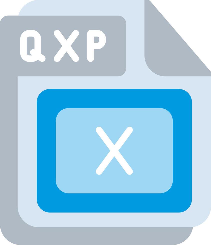 QXP Flat Illustration Design vector
