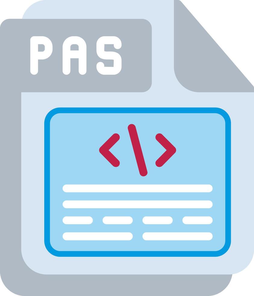 PAS Flat Illustration Design vector